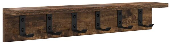 Fali Kabáthorog Füstölt tölgy 60 x 10,5 x 10,5 cm Faanyag