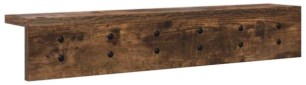 Fali Kabáthorog Füstölt tölgy 60 x 10,5 x 10,5 cm Faanyag