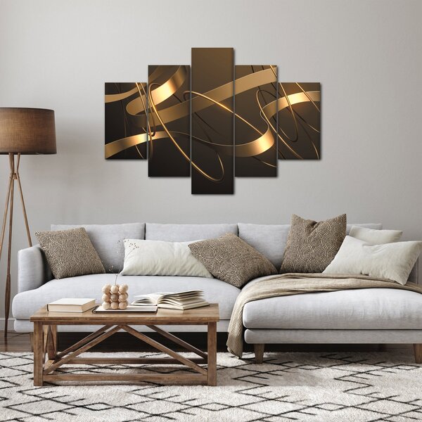 Kép - bronz szalagok (150x105 cm)
