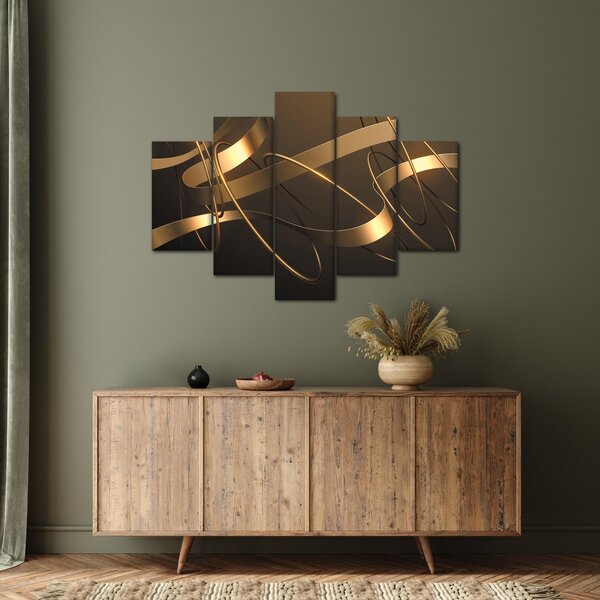 Kép - bronz szalagok (150x105 cm)