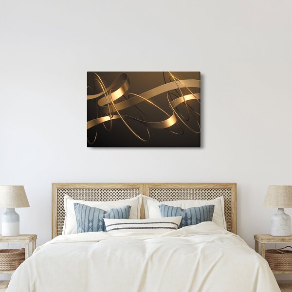 Kép - bronz szalagok (90x60 cm)
