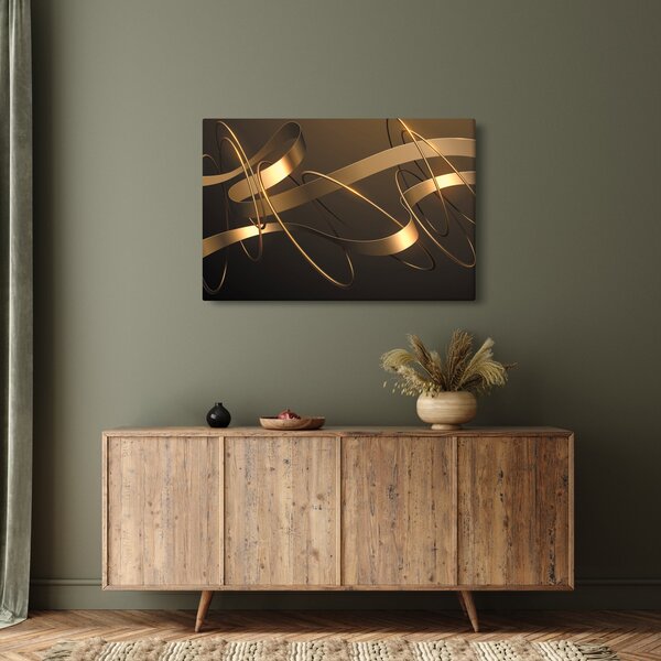 Kép - bronz szalagok (90x60 cm)