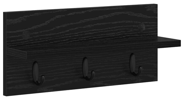 Fali Kabáthorog Fekete tölgy 40 x 10,5 x 18 cm Faanyag