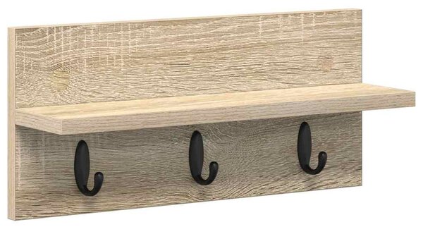 Fali Kabáthorog Sonoma tölgy 40 x 10,5 x 18 cm Faanyag