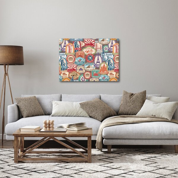 Egy utazó képe (70x50 cm)