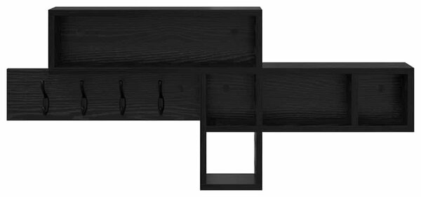 Fali Kabáthorog Fekete tölgy 100 x 12 x 43,5 cm Faanyag