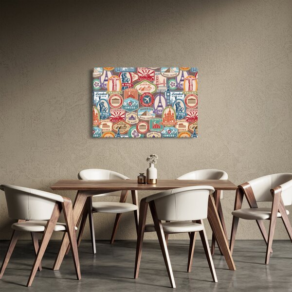 Egy utazó képe (90x60 cm)