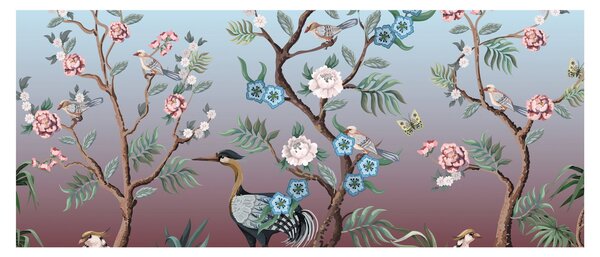 Kép - madár park (120x50 cm)