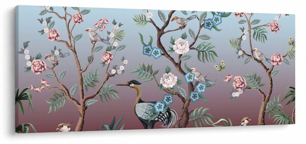Kép - madár park (120x50 cm)