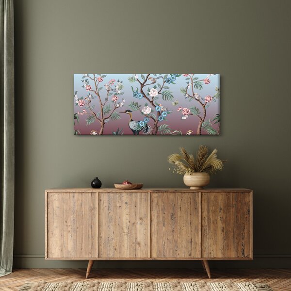 Kép - madár park (120x50 cm)