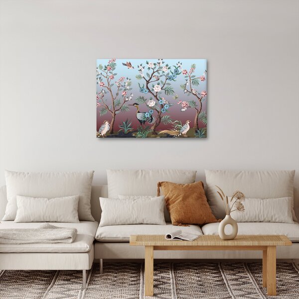 Kép - madár park (70x50 cm)