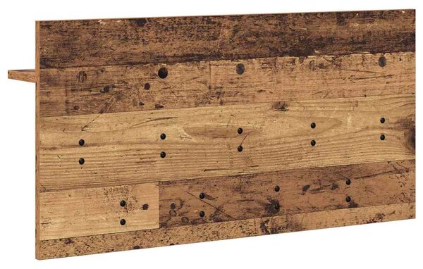 Fali Kabáthorog polcokkal Öreg fa 80 x 40 x 12 cm Faanyag