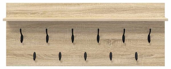 Fali Kabáthorog Falra szerelhető Sonoma tölgy 100 x 40 x 12 cm