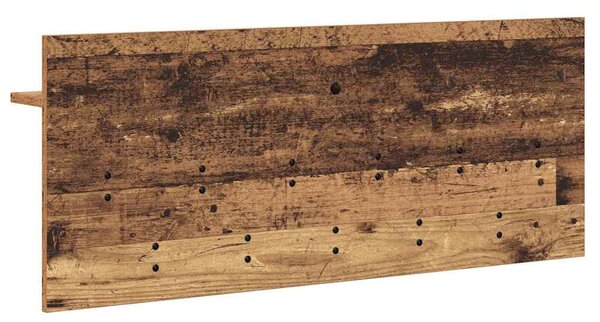 Fali Kabáthorog polcokkal Öreg fa 100 x 40 x 12 cm Faanyag