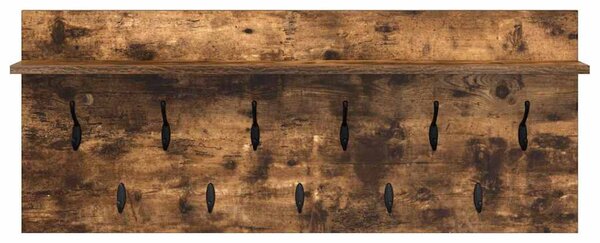Fali Kabáthorog Füstölt tölgy 100 x 40 x 12 cm Faanyag