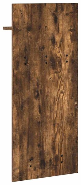 Fali Kabáthorog polcokkal Füstölt tölgy 40 x 10 x 90 cm Faanyag