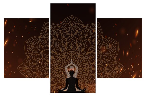 Kép - Meditáció (90x60 cm)