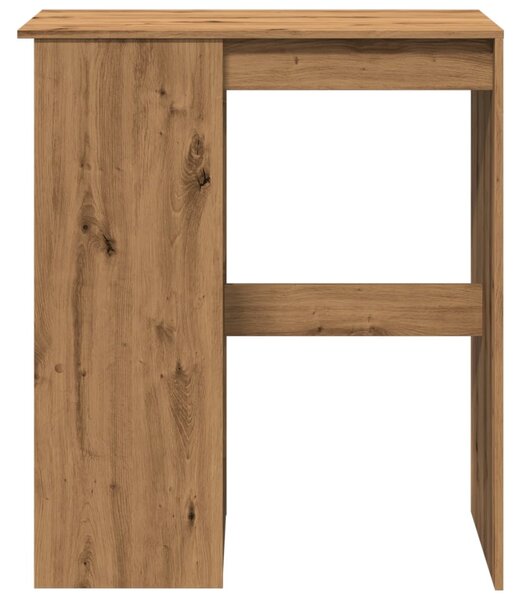 Kézműves tölgy szerelt fa bárasztal tárolókkal 90x47,5x103,5 cm
