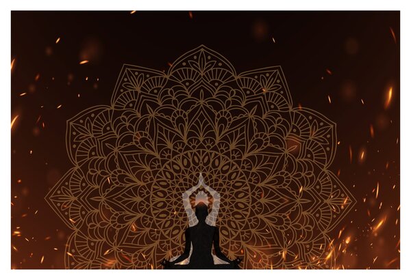 Kép - Meditáció (90x60 cm)