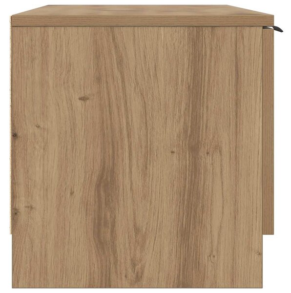 TV szekrény Artisan tölgy 102x35x36,5 cm Műanyag fa