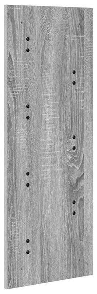Fali Kabáthorog Szürke sonoma 30 x 1.5 x 80 cm Faanyag