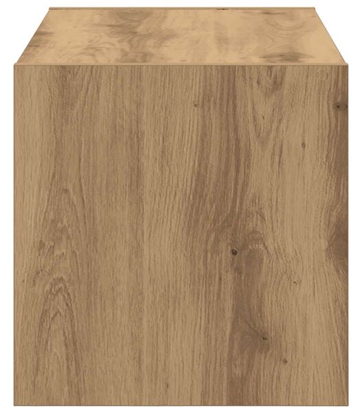Kézműves tölgy cipőtartó állvány halmozható 60 x 30 x 30,5 cm