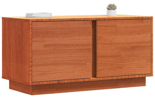 TV szekrény Faggyú barna 80 x 35 x 40,5 cm Tömör fenyőfa