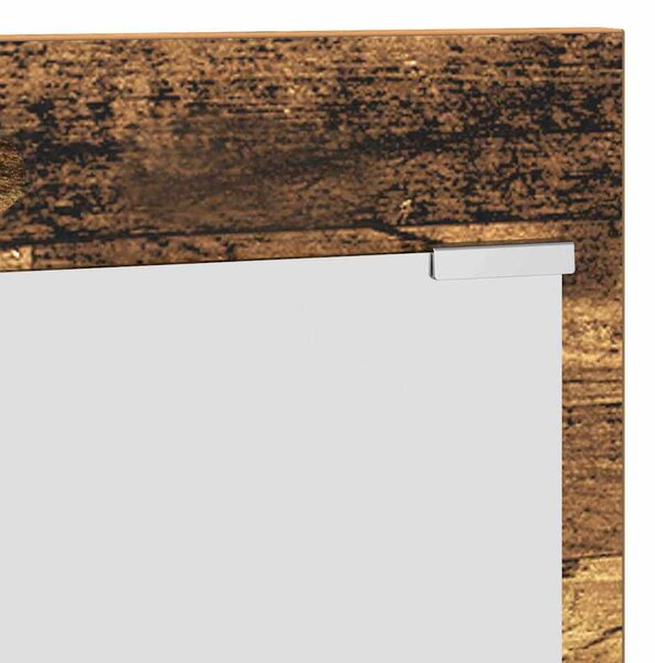 Fali Kabáthorog polcokkal Öreg fa 70 x 10 x 90 cm Faanyag