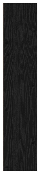 Cipőszekrény 2 pcs Fekete tölgy 60 x 18 x 90 cm Faanyag