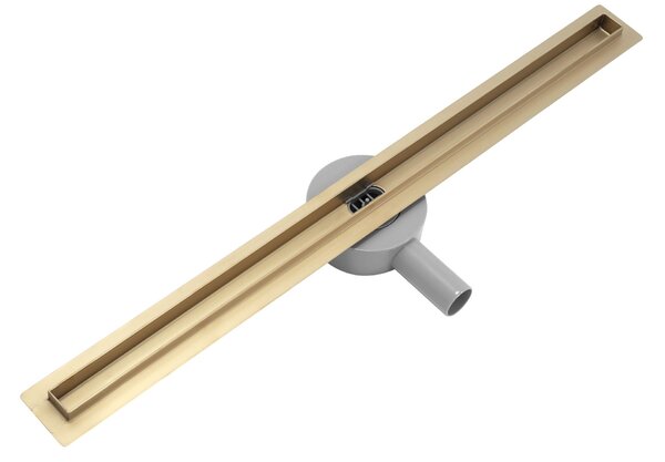 Rea Neo Slim Mirror Pro zuhanylefolyó, 50 cm, matt arany, REA-G5692