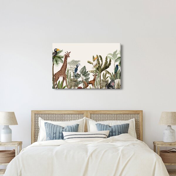 Kép - Afrika lakói (90x60 cm)