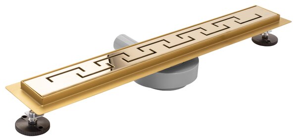 Rea Pro, lineáris vízelvezető csatorna 70cm GÖRÖG, fényes arany, REA-G8028