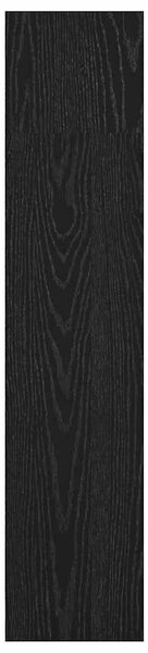 Könyvespolc Musta tammi 80 x 24 x 109 cm Faanyag