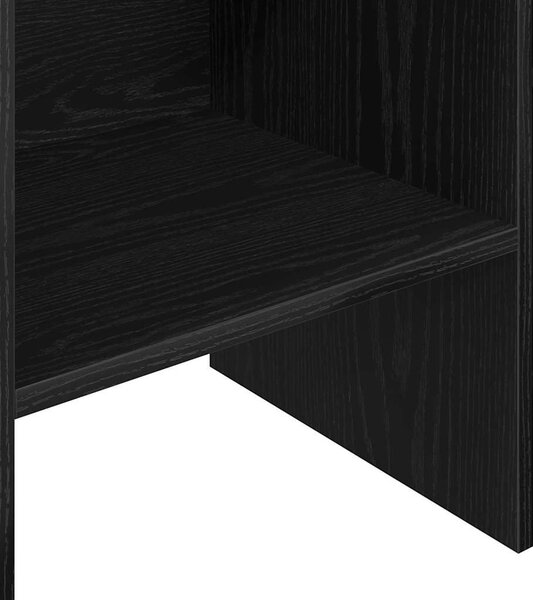 Könyvespolc Musta tammi 40 x 35 x 180 cm Faanyag