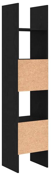 Könyvespolc Musta tammi 40 x 35 x 180 cm Faanyag
