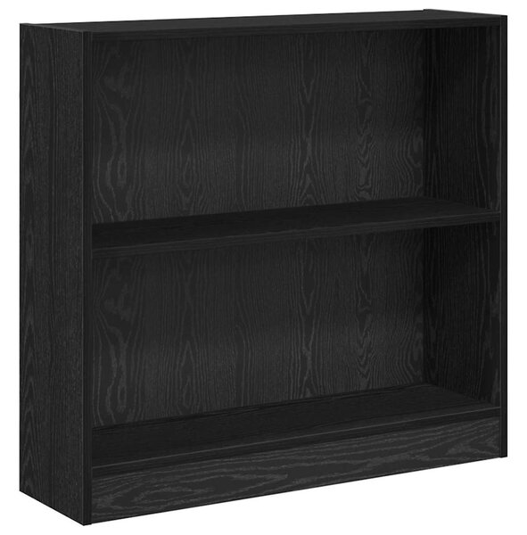 Könyvespolc Musta tammi 80 x 24 x 76 cm Faanyag