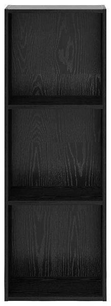 Könyvszekrény Musta tammi 40 x 30 x 114 cm Faanyag