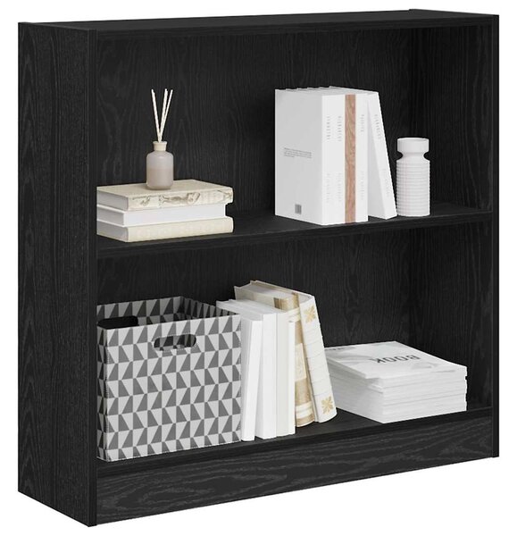 Könyvespolc Musta tammi 80 x 24 x 76 cm Faanyag