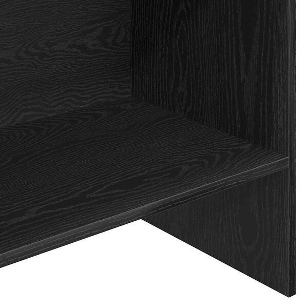 Könyvespolc Musta tammi 60 x 35 x 180 cm Faanyag