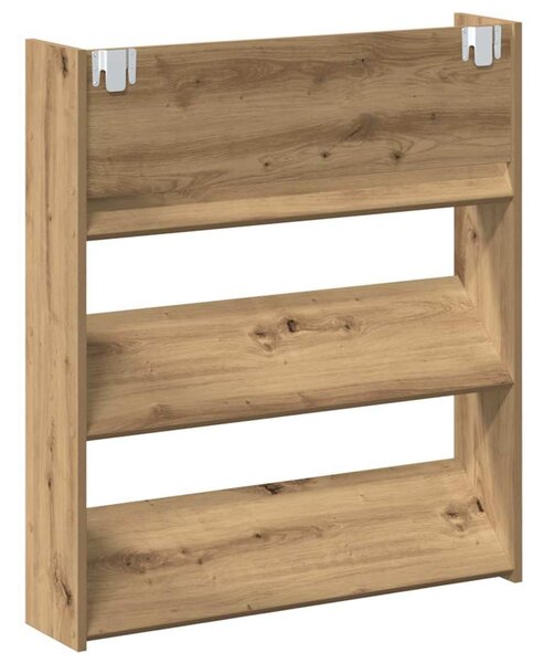 Cipőszekrény 2 pcs Artisan tölgy 85 x 18 x 90 cm Faanyag