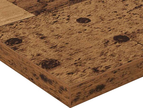 Polcos könyvespolc 4 pcs Barna 80 x 40 x 1.5 cm Faanyag