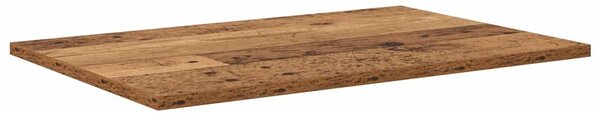 Polcos könyvespolc 4 pcs Barna 60 x 40 x 1.5 cm Faanyag