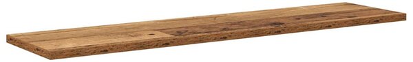 Polcos könyvespolc 4 pcs Barna 80 x 20 x 1,5 cm Faanyag