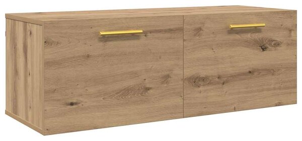 Fali Szekrény 100 x 36.5 x 35 cm Szerelt Fa kézműves tölgy