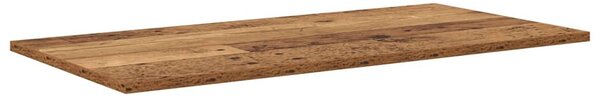 Polcos könyvespolc 4 pcs Barna 80 x 40 x 1.5 cm Faanyag