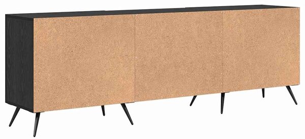 TV szekrény Musta tammi 150 x 30 x 50 cm Faanyag