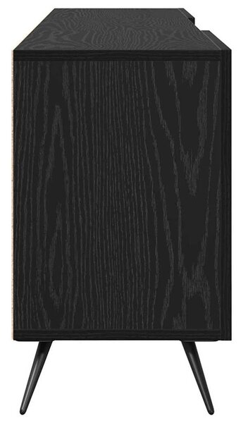 TV szekrény Musta tammi 150 x 30 x 50 cm Faanyag