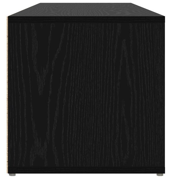 Cipő tárolópad polcokkal Musta tammi 102 x 35 x 35 cm Faanyag