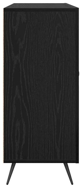 Széf Fekete 90 x 34 x 80 cm Faanyag