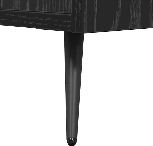 TV szekrény Musta tammi 150 x 30 x 50 cm Faanyag